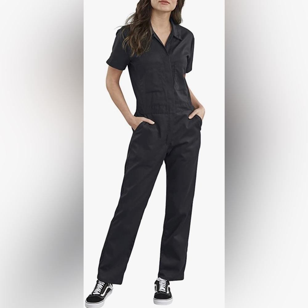Dickies Coveralls Gray Small Short Sleeve Women’s Work